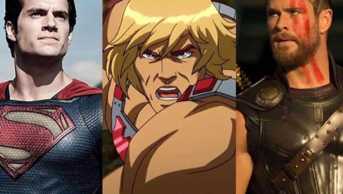 Henry Cavill y Chris Hemsworth pelean por ser el nuevo He-Man