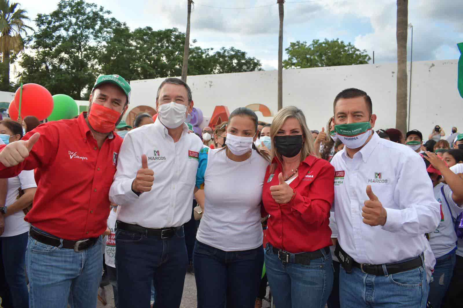 IMPONENTE CIERRE DE CAMPAÑA DE NORMA TREVIÑO