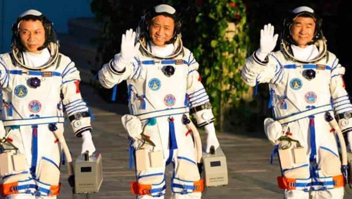 China a la conquista del espacio 3 astronautas llegan a la estación espacial