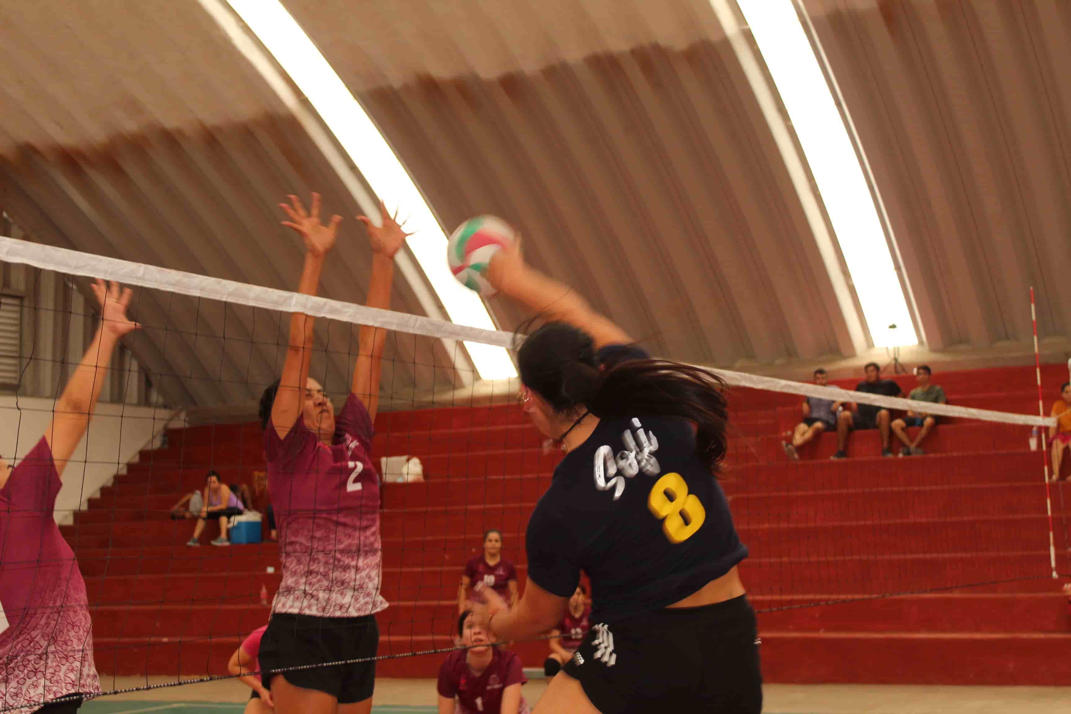 Hoy jornada de voleibol  liga municipal 