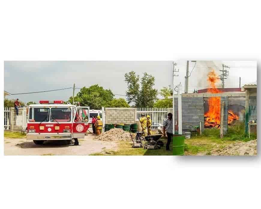 Realiza CBTA  simulacro  de incendio