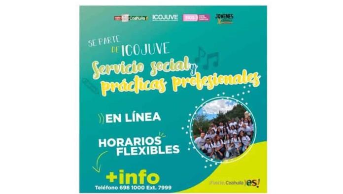 ICOJUVE facilita Servicio Social  y prácticas profesionales