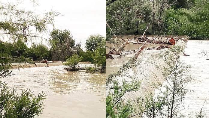 Aumenta caudal del Río Sabinas