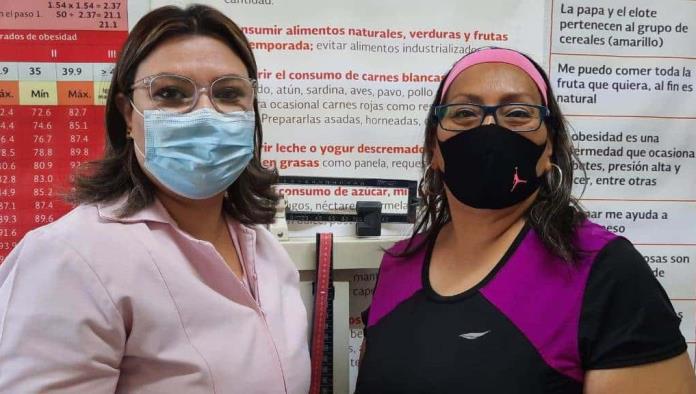 Vence ama de casa obesidad gracias a programa de nutrición del IMSS