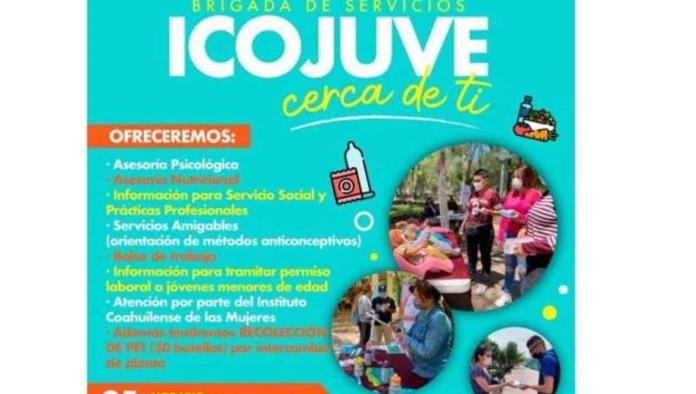 Realizan Brigada de servicios ‘Icojuve cerca de Ti’