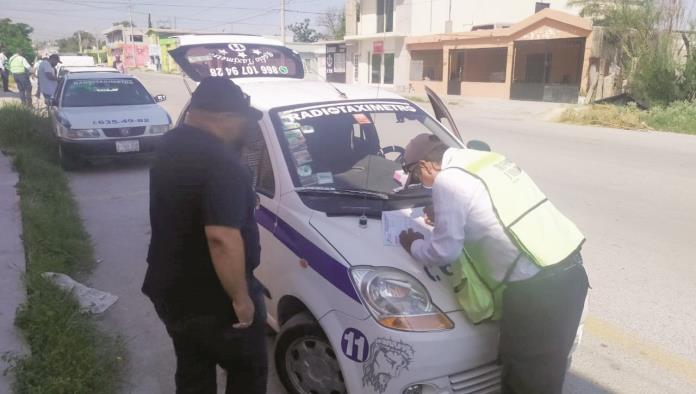 Exigen a los taxistas examen toxicológico