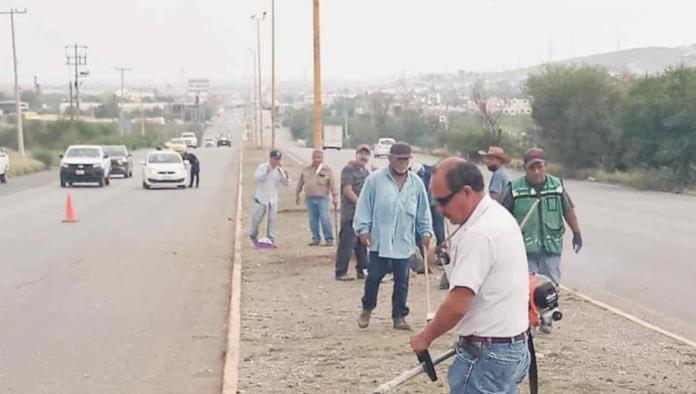 Trabajan por un Castaños limpio