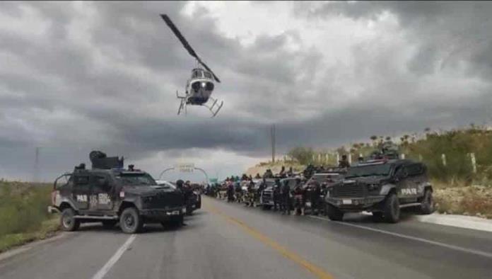 BLINDAN COAHUILA POR TIERRA Y AIRE