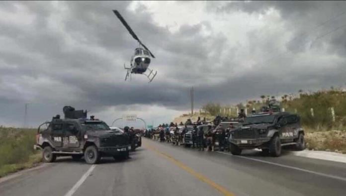 Blindan Coahuila por tierra y aire