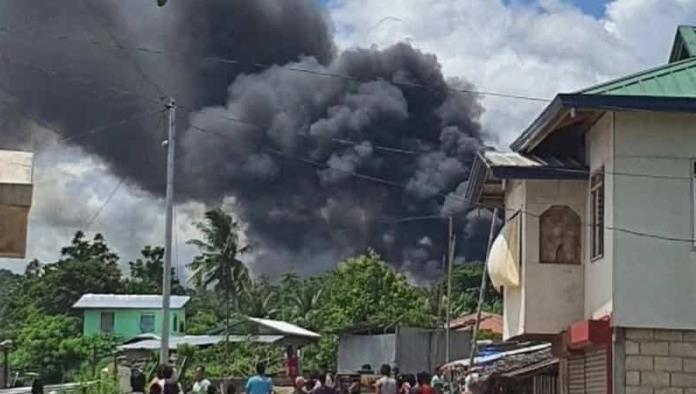 Un accidente de un avión militar en Filipinas deja al menos 50 muertos