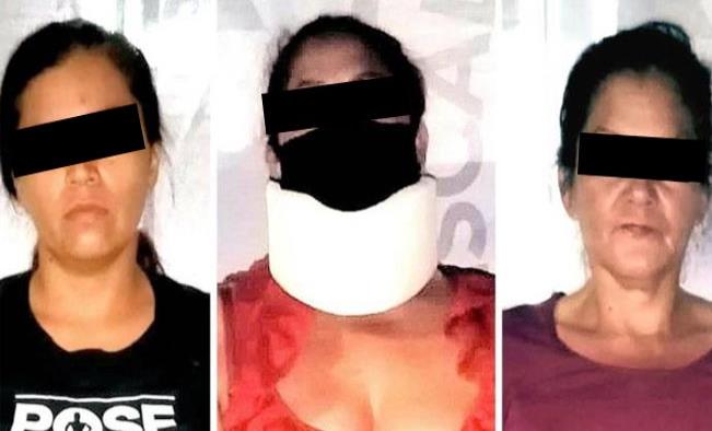 Tres mujeres pelean por el amor de un hombre y son detenidas en Nuevo León