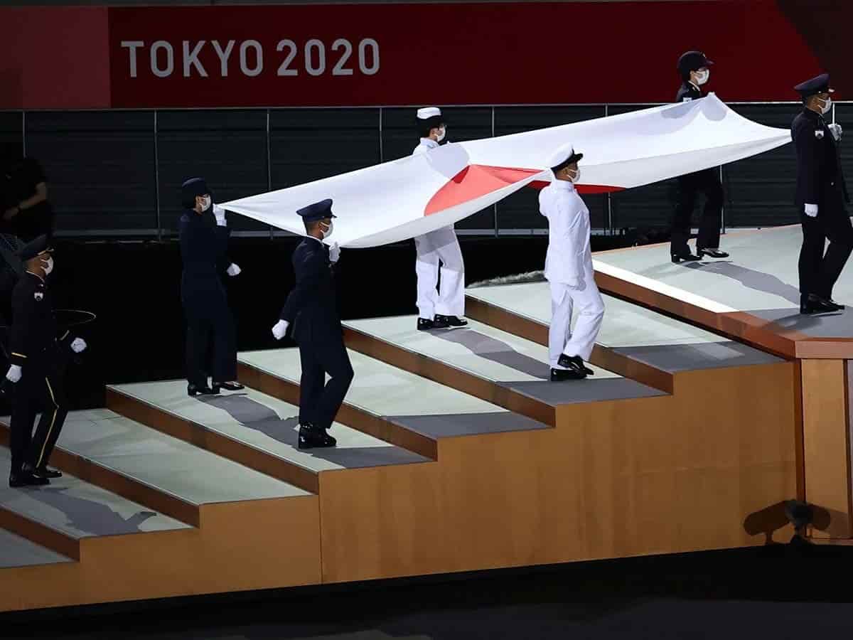 En imágenes la ceremonia de inauguración de los Juegos Olímpicos de Tokio 2020