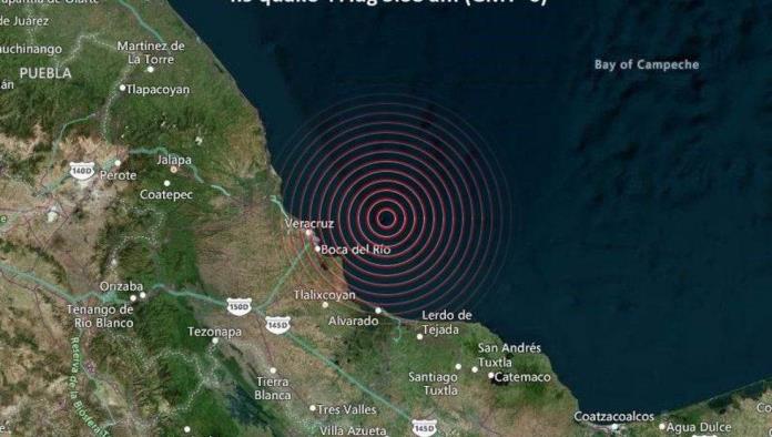 Tiembla Veracruz; Sismo de 4.9 grados despierta a Jarochos