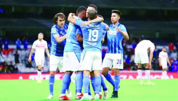 Cruz Azul derrotó por goleada al Toluca