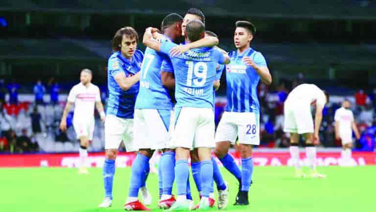 Cruz Azul derrotó por goleada al Toluca