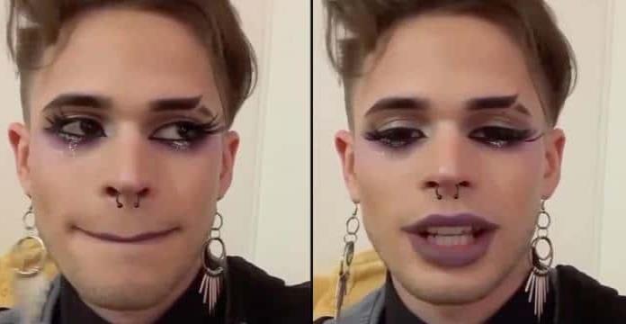 Joven denuncia discriminación en un bar; no lo dejaron entrar por usar maquillaje