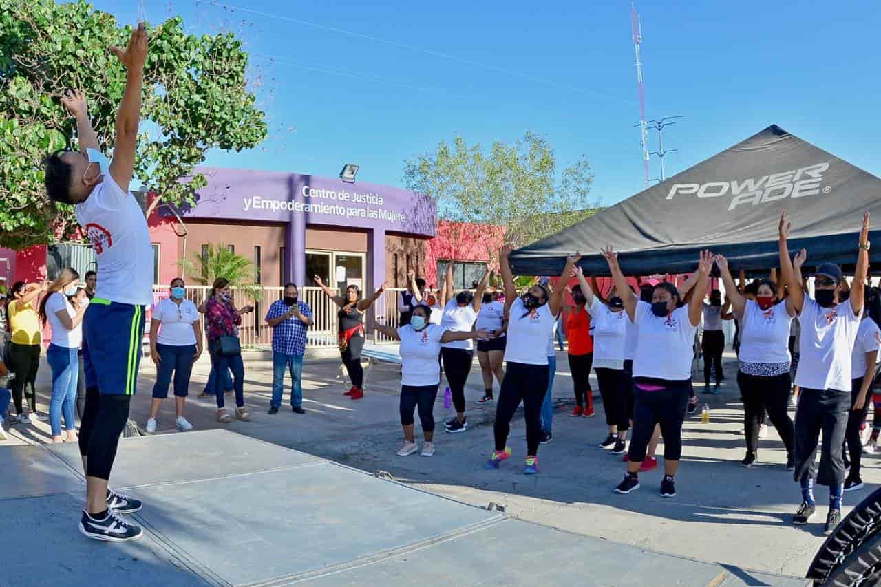 Invitan a las mujeres a vivir libres de violencias con ‘Bailatón’ en Matamoros
