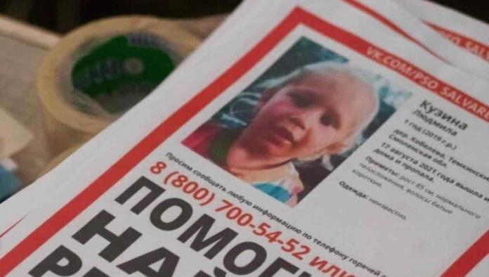 Encuentran niña después de cuatro días desparecida en Rusia