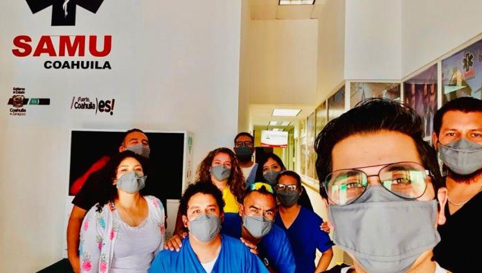 Logra Salud Coahuila donación de cubrebocas de Organización Humanitaria Direct Relief