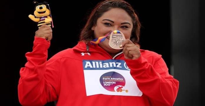 Gloria Zarza consigue medalla de plata para México en Juegos Paralímpicos de Tokio