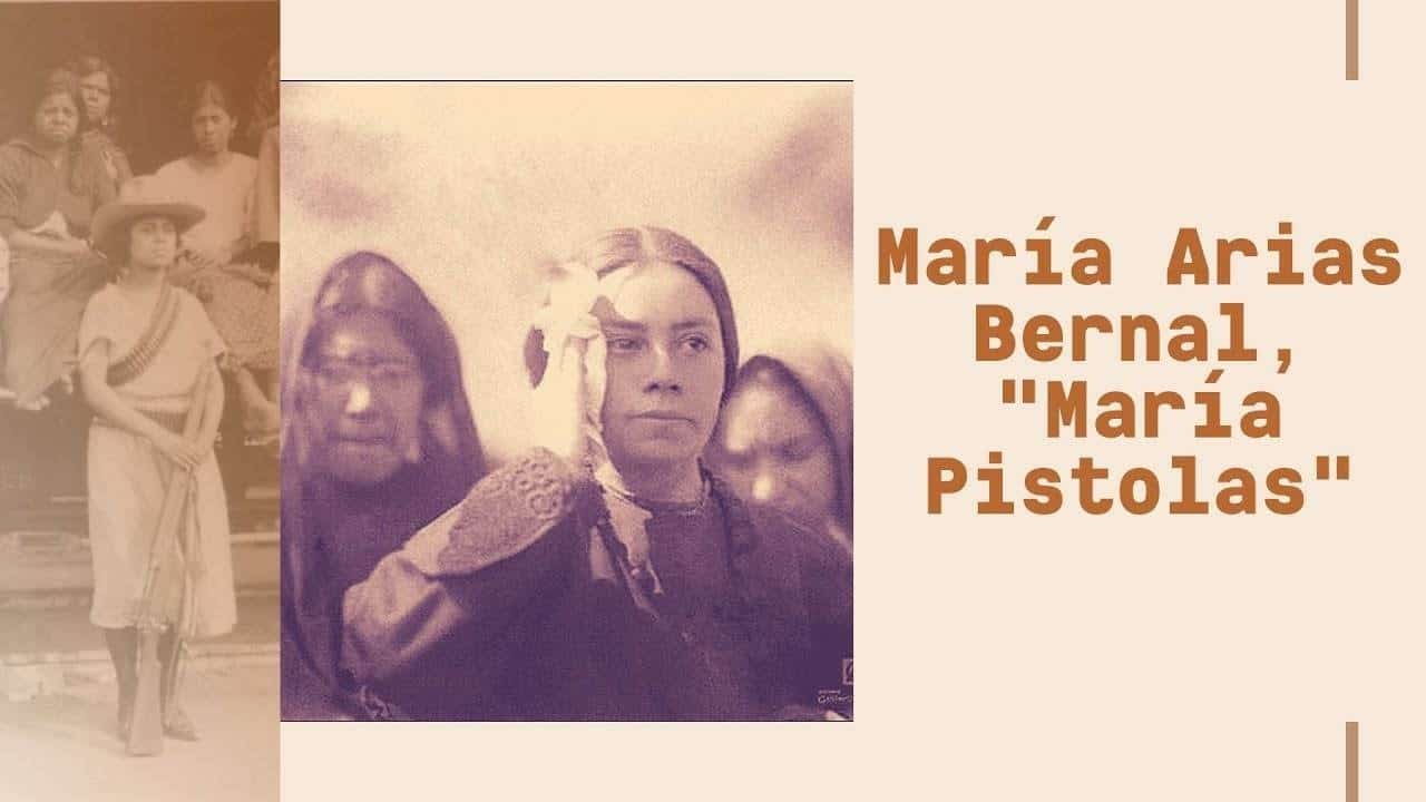 María Pistolas: Maestra y luchadora social
