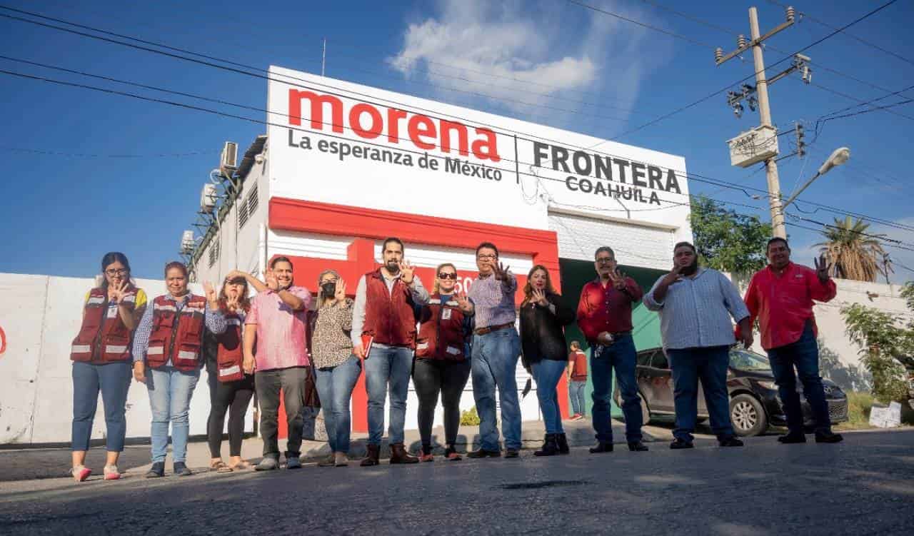 Visitan Frontera líderes Morenistas