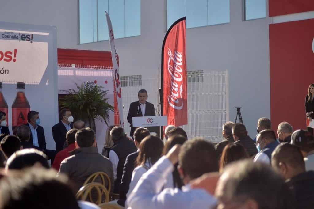 Inaugura Coca Cola nuevas instalaciones
