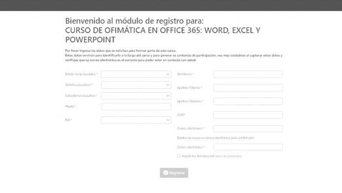 Ofrecen curso de ofimática