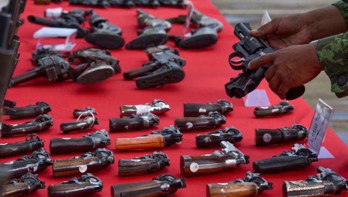 EU desarticula red de trafico de armas a México