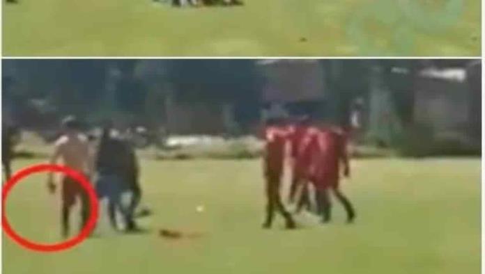 Surge video de Octavio Ocaña amenazar con arma en partido de futbol
