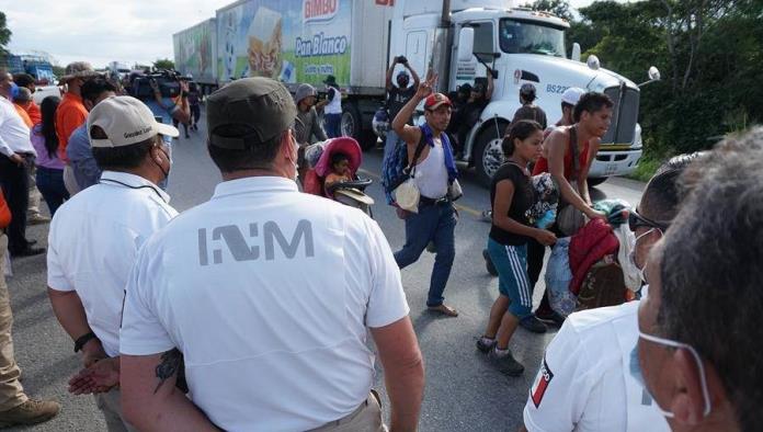 No avanzaran más; Veracruz forma Muralla anti-migrante