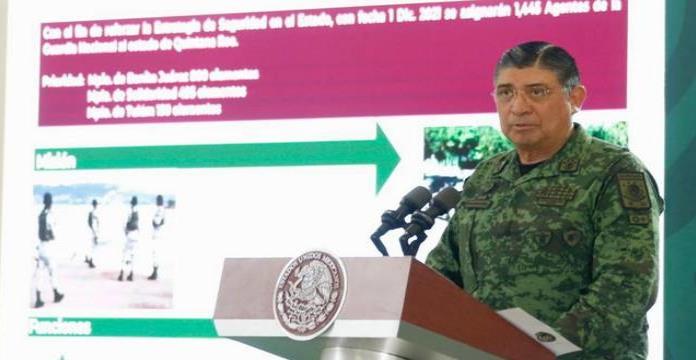 Guardia Nacional reforzará la seguridad en Quintana Roo; Sedena anuncia plan