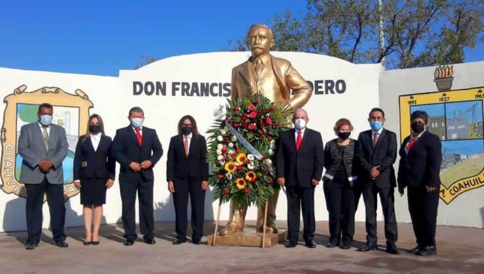 Conmemoran 111 aniversario de la Revolución Mexicana