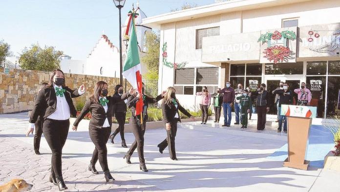 En palacio municipal de Nava conmemoran inicio de La Revolución Mexicana
