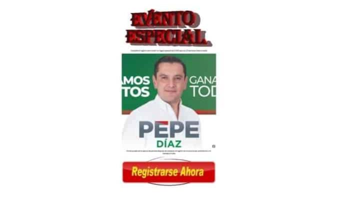 Alerta Pepe Díaz de cuenta falsa en facebook