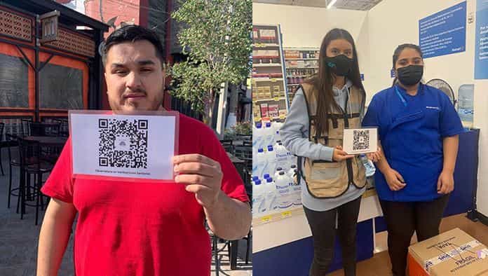 Estudiantes universitarios realizan labor de vigilancia en oficinas públicas.