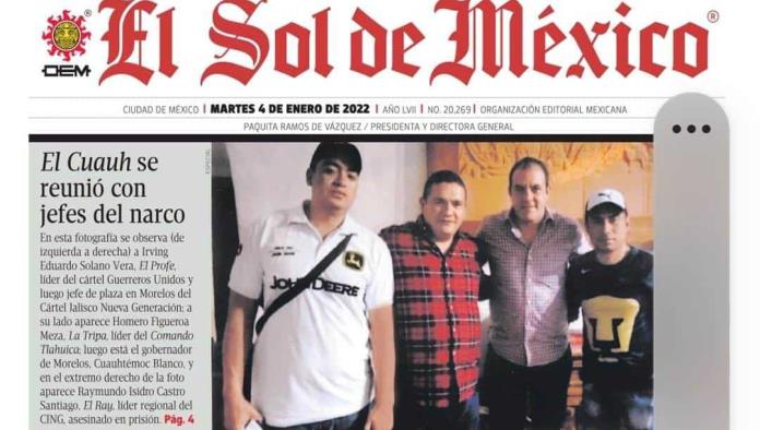 Cuauhtémoc Blanco es acusado de reunirse con jefes del narco