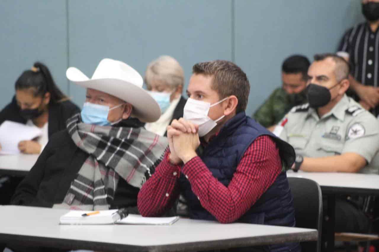 El alcalde Hugo Lozano asistió a la reunión del Subcomité de Salud.