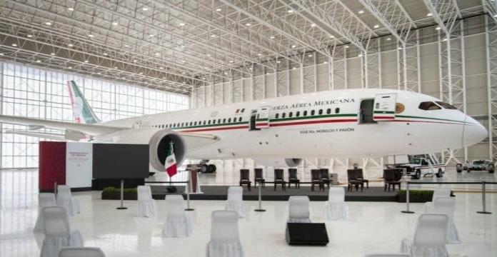Contemplan entregar el avión presidencial a compañía de la Sedena