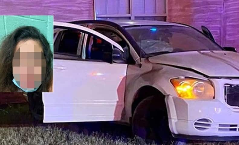 DETIENEN A CONDUCTORA POR IR TOMADA