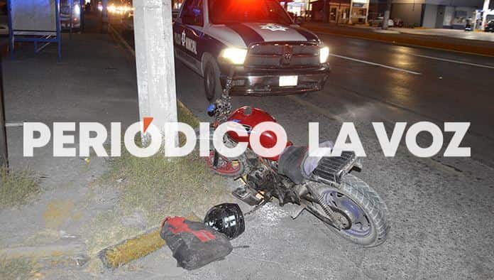 El accidente vial se registró en la colonia La Salle.