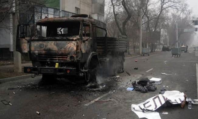 Disturbios dejan 164 muertos y 6 mil detenidos en Kazajistán