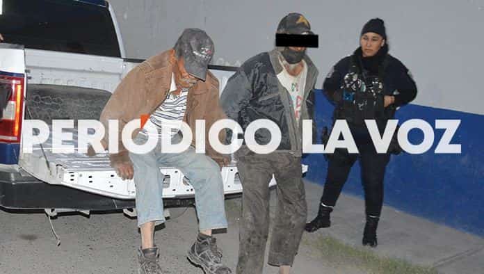 Los infractores fueron detenidos en la colonia Las Flores.
