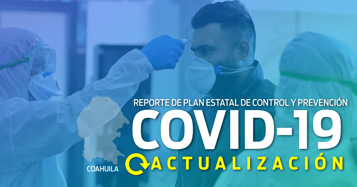 Se registran 900 nuevos casos en Coahuila, incluidas 12 defunciones
