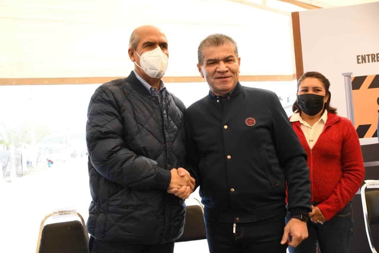 El alcalde Dr. Mario Dávila y el Gobernador, Miguel Riquelme, refrendaron el compromiso de trabajar en equipo, en beneficio de los monclovenses.