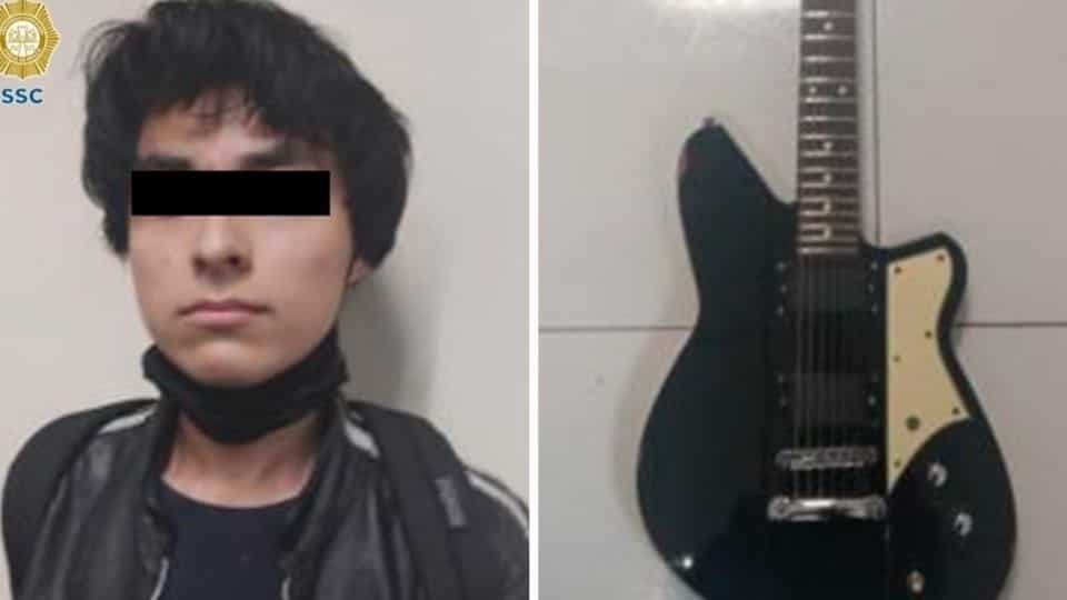 Ladrón intenta venderle guitarra que le robo