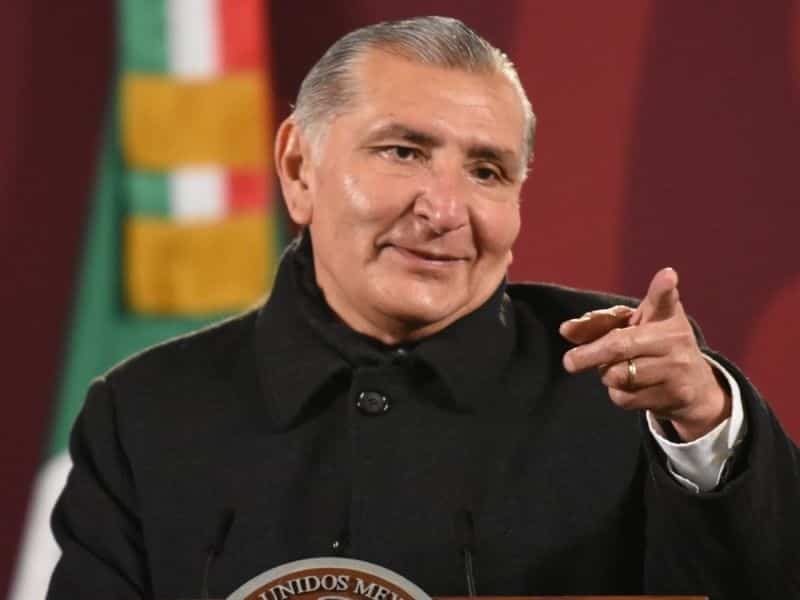 Adán Augusto López, secretario de Gobernación.