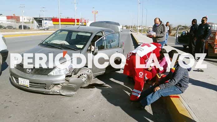 El accidente ocurrió sobre la avenida Constitución.