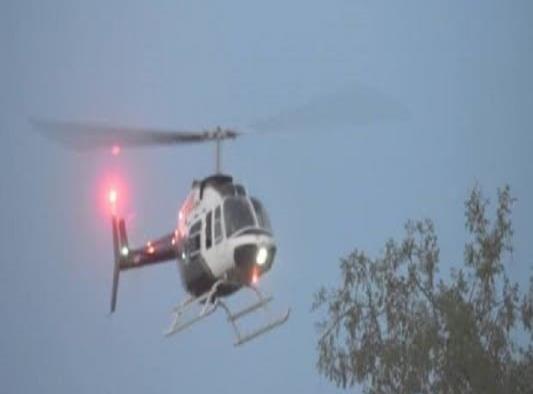 HELICÓPTERO SOBREVUELA PIEDRAS NEGRAS