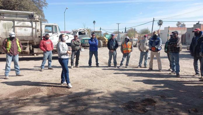 Implementan acciones de limpieza municipal de Imagen Urbana